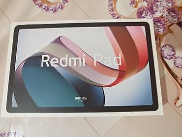 modio tablet: Redmi Pad 128, tam işlək vəziyyətdədi demek olar ki işlənməyib, tam — 3