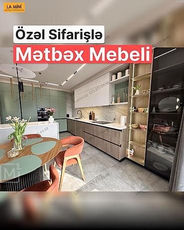 Sifarişlə mətbəx dəsti, MDF — 1