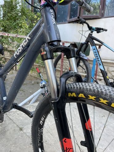 mingecevir velosiped: İşlənmiş Dağ velosipedi Stark, 26", sürətlərin sayı: 1, Ünvandan götürmə — 3