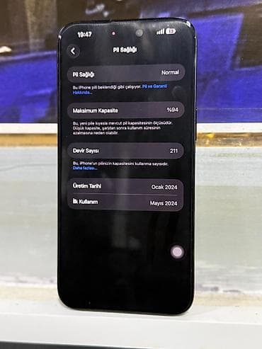 IPhone 15 Pro Max, 256 GB, Black Titanium, Face ID — 10