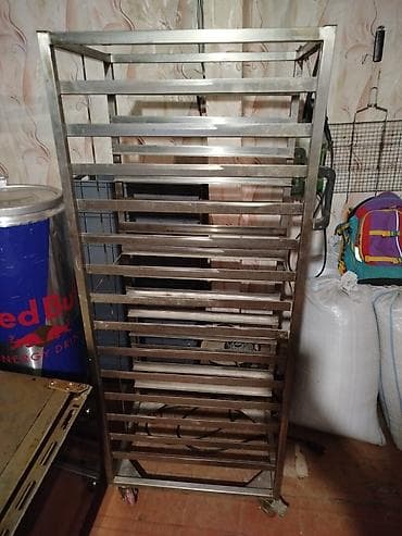 Reklam lövhələri: *SEVA XİRDALAN* NERJ MATERİALLİ stellaj satilir. Stellaj az ostifadə — 1
