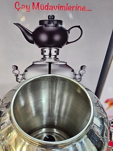 samovar cay: Elektrikli samovar silver model: sl-0044 elektri̇k semaver 4l — 10