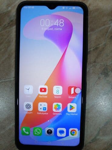 Honor X6a, 128 GB, rəng - Qara, Barmaq izi, Face ID lalafo.az -da Honor X6a, 128 GB, rəng - Qara, Barmaq izi, Face ID