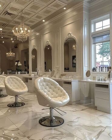 qatlanan güzgü: Yeni, Saş kəsimi üçün masa, Güzgülü — 2