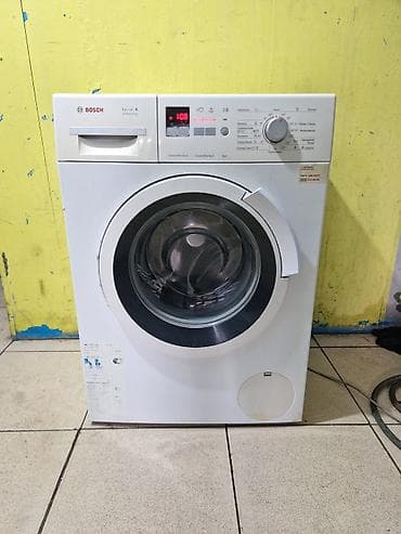 Бытовая техника: Стиральная машина Bosch, 6 кг, Б/у, Автомат, Есть сушка, Нет кредита, Платная доставка — 3
