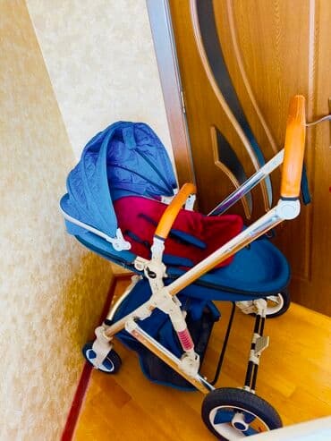 uwaq kalyaskasi: Çıxarıla bilən beşikli araba, Anex, Yeni, Cins: Oğlan, Yaş: 30 ay, Pulsuz çatdırılma — 4