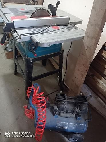 Stolüstü dairəvi mişar + hava kompressoru - Taxta materiallari MDF lalafo.az -da Stolüstü dairəvi mişar + hava kompressoru - Taxta materiallari MDF