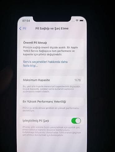 iphone 10 qiyməti: IPhone X, Qara, Face ID — 3