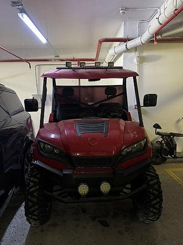 текер: Off-road UTV (yanbayan) – qırmızı rəng, 4x4 - Güclü off-road — 1