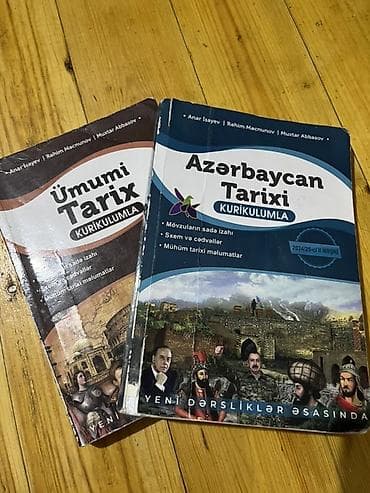 Ikisi birlikde 11 AZN birdenesi 6.50 AZN Məhsul: Tarix üzrə hazırlıq
