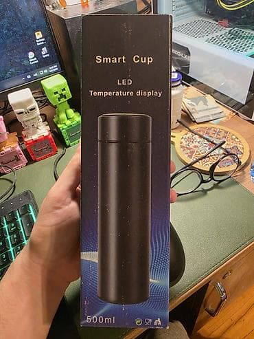 termos satisi: Rəng - Qara, Termofincan, Paslanmayan polad, 500 ml — 1