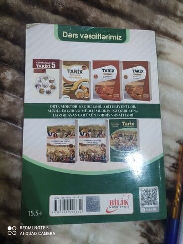 Velosiped ehtiyyat hissələri: Məhsul: “Tarix – Mövzu Sınaq Testləri / Quizlər” - Redaktor: Anar — 3