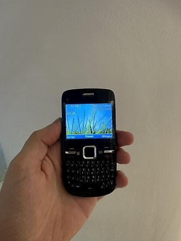 Nokia C3, rəng - Qara, Düyməli — 2
