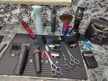 Мебель: Tam komplekt kişi salonu/barber avadanlığı və ləvazimatları satılır – — 3