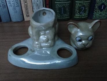 alman avçarkasi: Немецкий фарфор. антиквариат. собачки. перешница-солонка. комплект для — 5