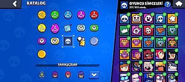 bas gitara: Brawl Stars hesabı – zəngin kolleksiya və kosmetiklər Xüsusiyyətlər — 3