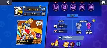 oyuncalar: Brawl Stars hesabı – geniş məzmunlu, tam hazır oyun profili - Kupa — 3