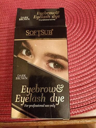 SOFTSUB Eyebrow & Eyelash Dye – qaş və kiprik üçün boya - Rəng