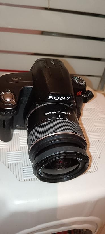 Sony Alpha a290 DSLR fotoaparat dəsti - Korpus: Sony α290 (Alpha