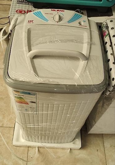 sharp soyuducu servis: Paltaryuyan maşın Milano, 8 kq, Yeni, Yarımavtomat, Pulsuz çatdırılma — 3