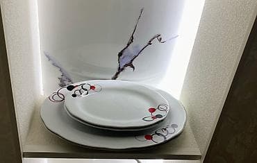 xina dekor: 4 Ədəddir. 2-si Böyük Aş buludu 35 sm-dir. 2-si isə 25 sm-dir — 2