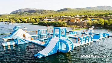 Hovuzlar: Şişmə aquapark | YENİLİK 2026 | Suda hazır istirahət sistemi | Biznes — 3