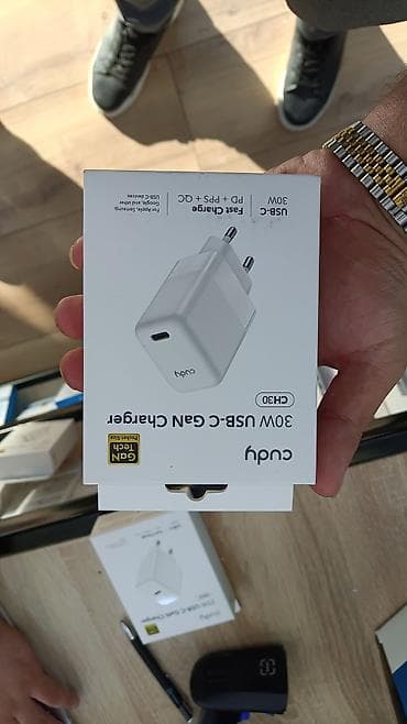 Cudy CH30 30W USB‑C GaN Charger - GaN texnologiyalı divar adapteri - — 1