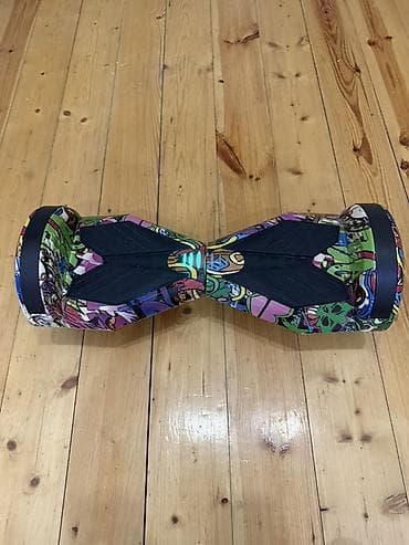 5 dollar: Qrafiti dizaynlı iki təkərli hoverboard (self-balancing scooter) - — 2