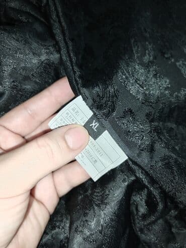 toxunma yun donlar: Qara süni kürk palto - Model: Dizdən bir az aşağı uzunluqda, düz — 6