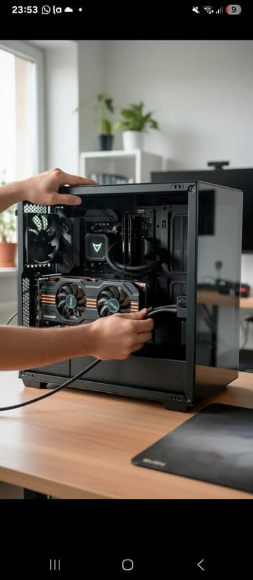 Настольные ПК и рабочие станции: Видеокарта Asus GeForce GTX 750 Ti, < 4 ГБ, Б/у — 1