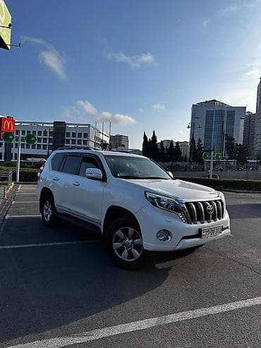 Avtomobil satışı: Toyota Land Cruiser Prado – ağ rəngli, tam ölçülü SUV. Bez kraska / — 2