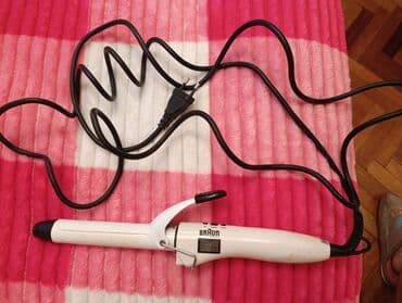 Düzləşdiricilər və ütüfenlər: Saç buran maşa Braun, 25 - 200 °C, İşlənmiş, Ünvandan götürmə — 1