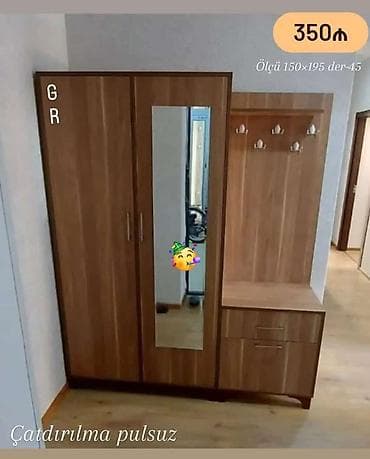 Dolab yeni dehliz mebeli endirim ucuz sifarişlə