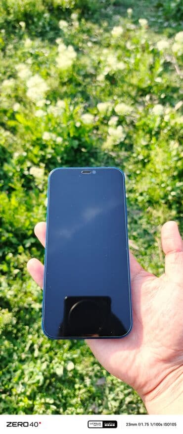 iphone kamera: IPhone 12, Mavi, Simsiz şarj — 3