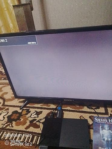 oyunların yazılması: Sony PlayStation 2 Slim (PS2) oyun konsolu işlək vəziyyətdə iki — 7