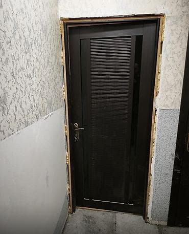 bicaq şekilleri: Daxili qapılar – 2 ədəd dəst - Material: MDF/laminat örtüklü taxta — 2