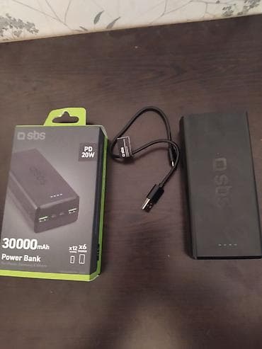 1 saat limitsiz internet: Powerbank 30000 mAh, Yeni — 5