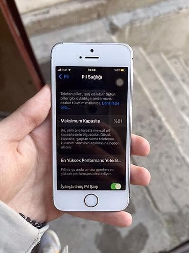 ayfon es 5: IPhone SE, 16 GB, Ağ, Barmaq izi — 7