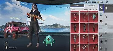 pubg hesab satışı 10 azn: PUBG Mobile oyun hesabı Hazır kosmetika kolleksiyası və yüksək — 5