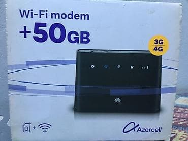 Huawei 4G Router 2 – Azercell paketli Wi‑Fi modem Xüsusiyyətlər: -