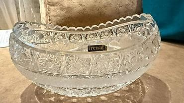 xrusta: Məhsul: Irena əl işi kəsilmiş qurğuşun kristal qab - Brend: Irena - — 1