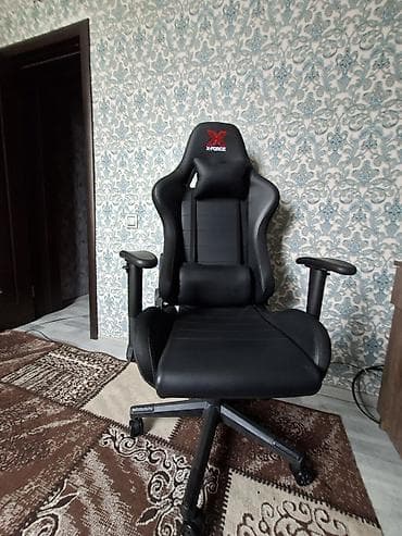 ofis stulları: Təkərli, Qolları tənzimlənir, Süni dəri — 6