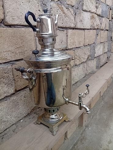 Samovar satilir super vezyetdedi göz qabağindadi 4 qıç di üstünde dem