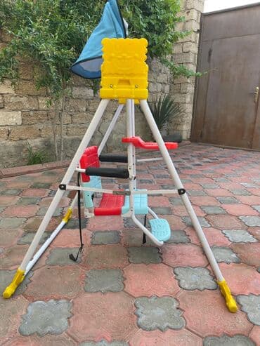 taxta yellencekler: İşlənmiş, Oturacaq-yelləncək, Zontikli — 2