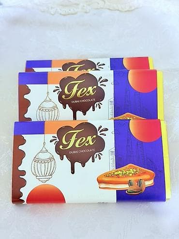 Fex Dubai Chocolate – fıstıqlı şokolad plitəsi - Brend: Fex (Dubai