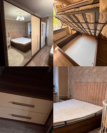 Yataq dəsti satılır 450₼. Ortopedik matrası və bazası var. Termosu