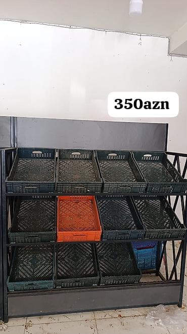 tor satışı: Xirdalan aylin 2Məhsul: Mağaza üçün meyvə-tərəvəz vitrin stendləri və — 2