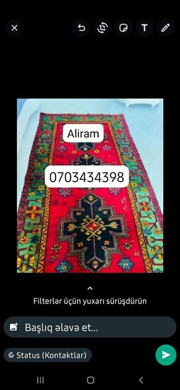 Şamdanlar: Xalça — 1