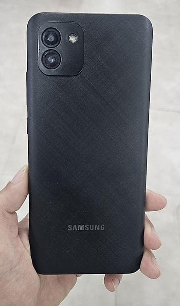 asus zenfone 3: Samsung Galaxy A03, 32 GB, rəng - Qara, İki sim kartlı — 1