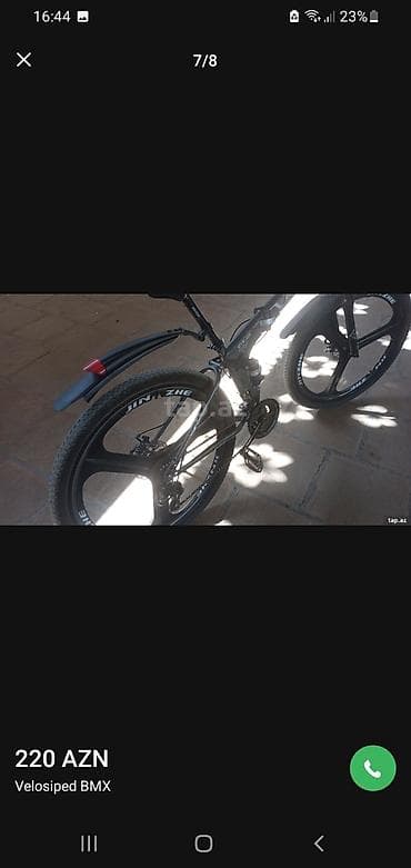 islenmis velosipedler: BMX tipli velosiped - Rəng: qara-boz - Korpus: qatlanan/alüminium — 2